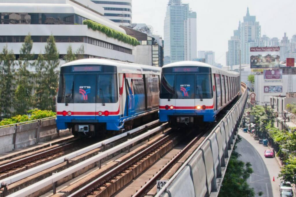 Apartamento Sense Of London Bts Baring Ban Khlong Samrong Exterior foto